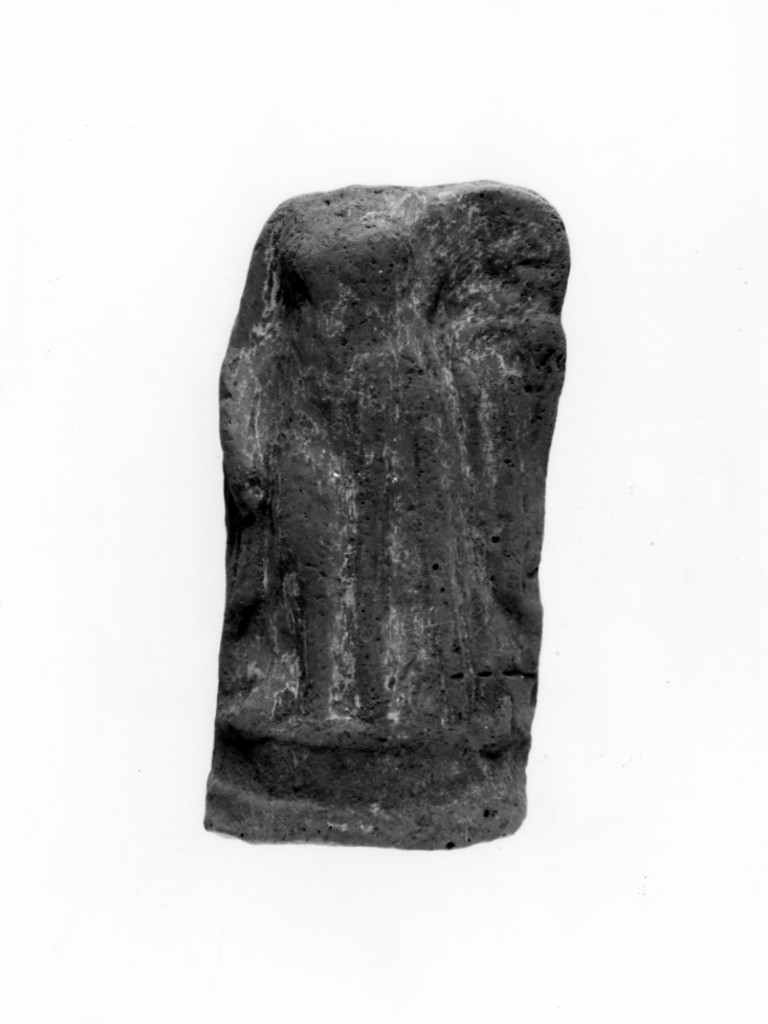 Polyboia (terracotta figurata, culto di Apollo-Hyakinthos) - fabbrica tarantina (secc. IV a.C.-III a.C)