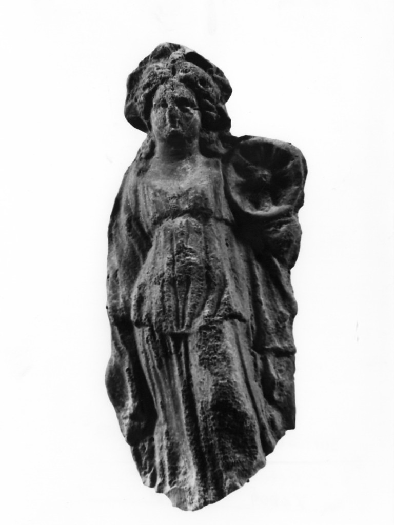 Polyboia (terracotta figurata, culto di Apollo-Hyakinthos) - fabbrica tarantina (secc. IV a.C.-III a.C)