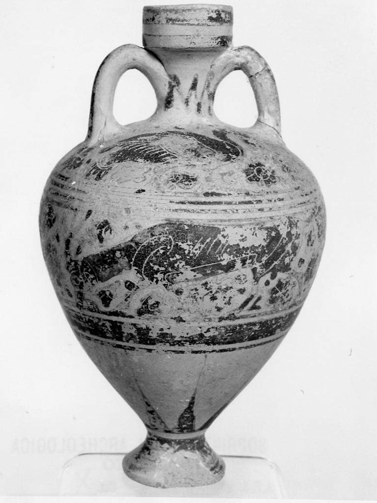 amphoriskos - produzione corinzia (sec. VI a.C)