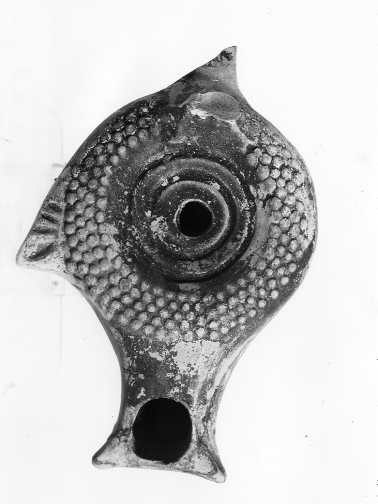 lucerna monolicne - fabbrica locale (sec. I a.C)