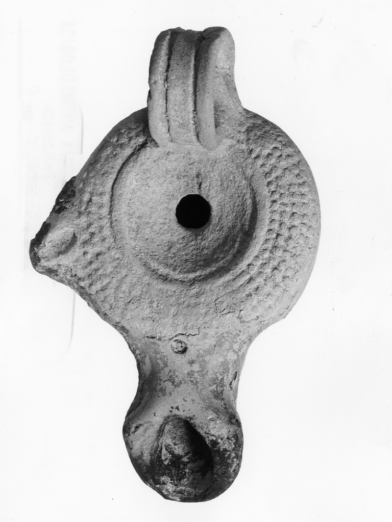 lucerna monolicne - fabbrica locale (sec. I a.C)