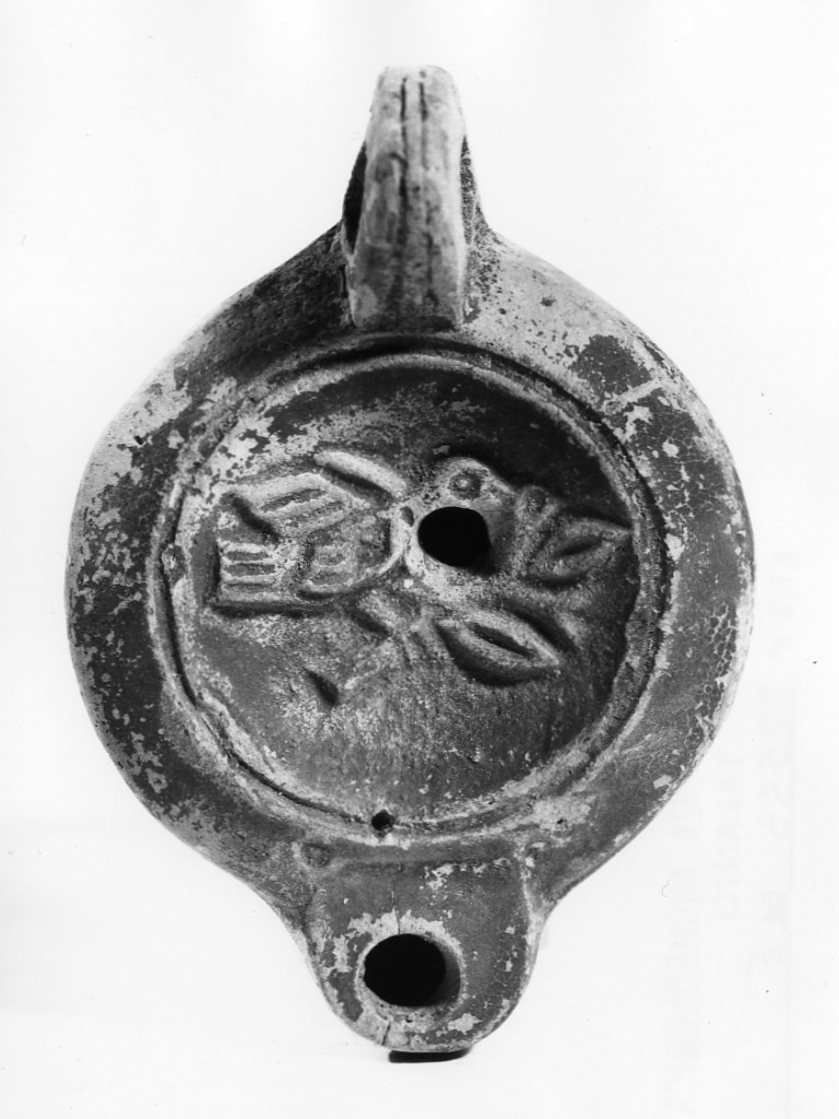 lucerna monolicne, Deneauve, tipo VII - fabbrica dell'Italia meridionale (seconda metà sec. I d.C)
