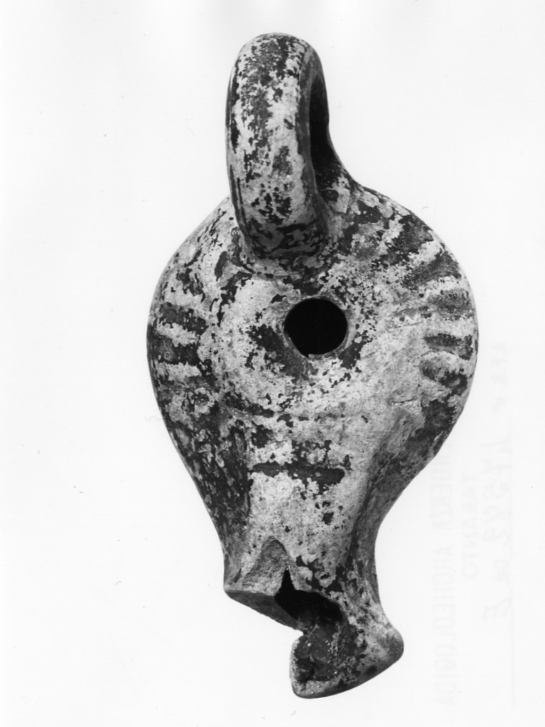 lucerna, Delplace, tipo I B1c - fabbrica locale (fine/ metà secc. II a.C.-I a.C)