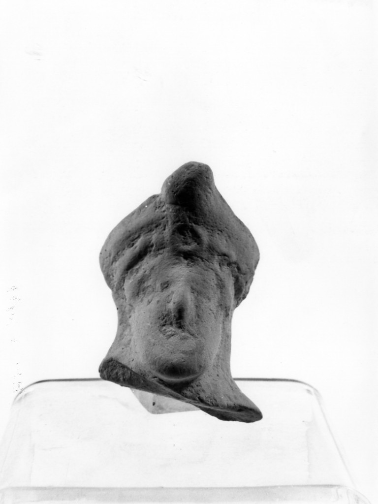 Dionysos-Hades (terracotta figurata) - fabbrica tarantina (metà sec. V a.C)