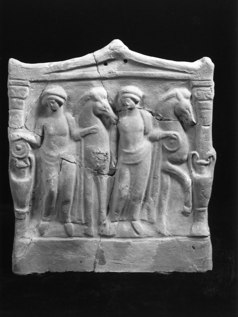 tabella - officina tarantina (metà/ metà secc. IV a.C.-III a.C)