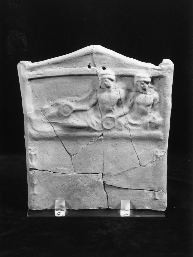 tabella - officina tarantina (metà/ metà secc. IV a.C.-III a.C)