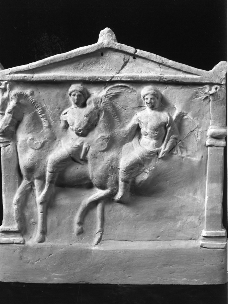 tabella - officina tarantina (metà/ metà secc. IV a.C.-III a.C)