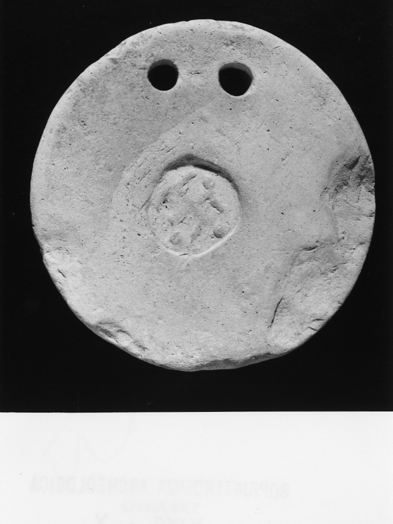 disco forato - fabbrica tarantina (sec. III a.C)