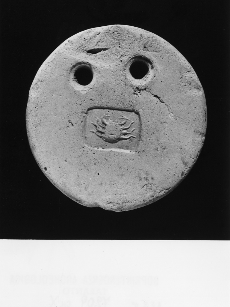 disco forato - fabbrica tarantina (sec. III a.C)