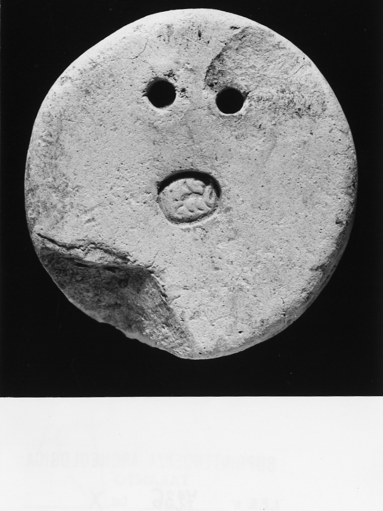 disco forato - fabbrica tarantina (sec. III a.C)