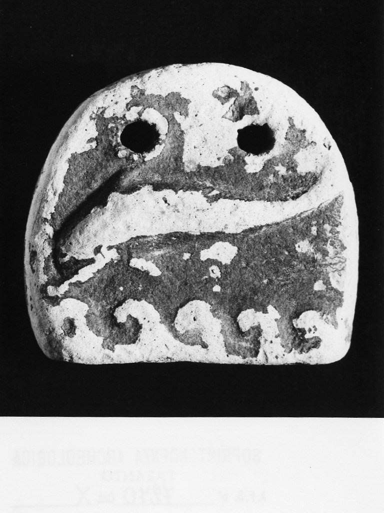 disco forato - fabbrica tarantina (sec. III a.C)