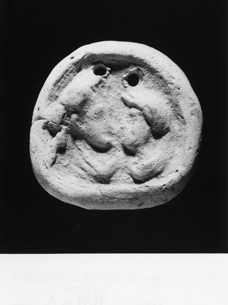 disco forato - fabbrica tarantina (sec. III a.C)