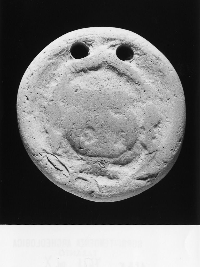 oscillum - fabbrica tarantina (secc. IV a.C.-III a.C)