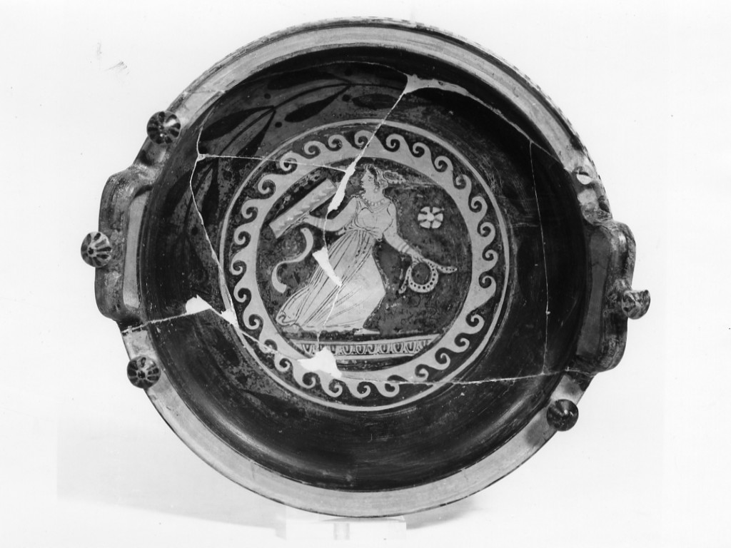 phiale - fabbrica apula (seconda metà sec. IV a.C)