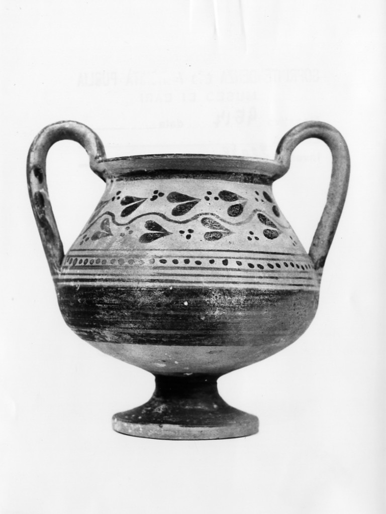 kantharos - fabbrica peucezia (sec. IV a.C)