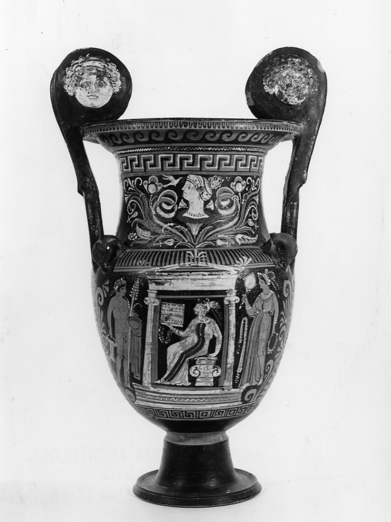 cratere - fabbrica apula (seconda metà sec. IV a.C)