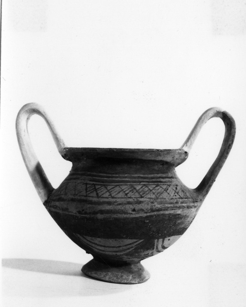 kantharos - fabbrica peucezia (sec. VI a.C)