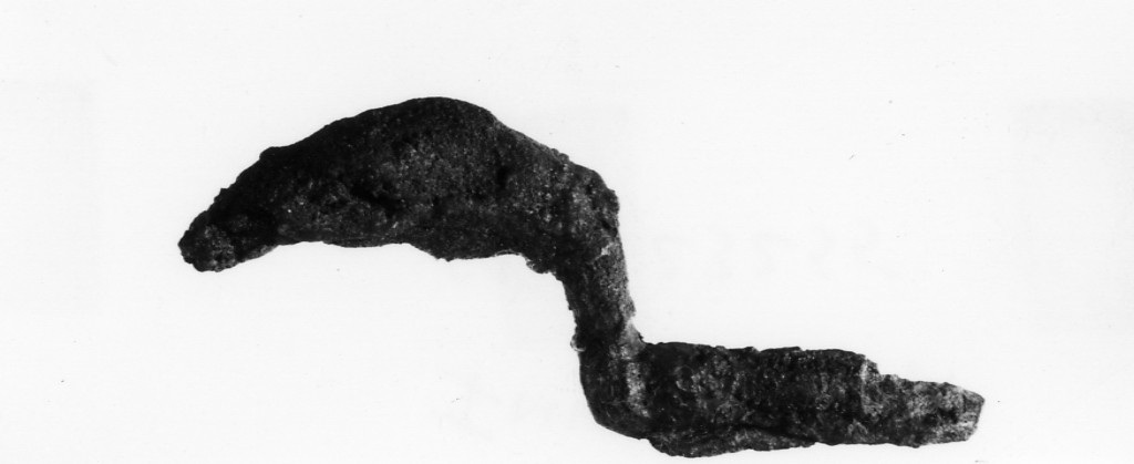 fibula ad arco semplice - fabbrica locale (sec. VI a.C)