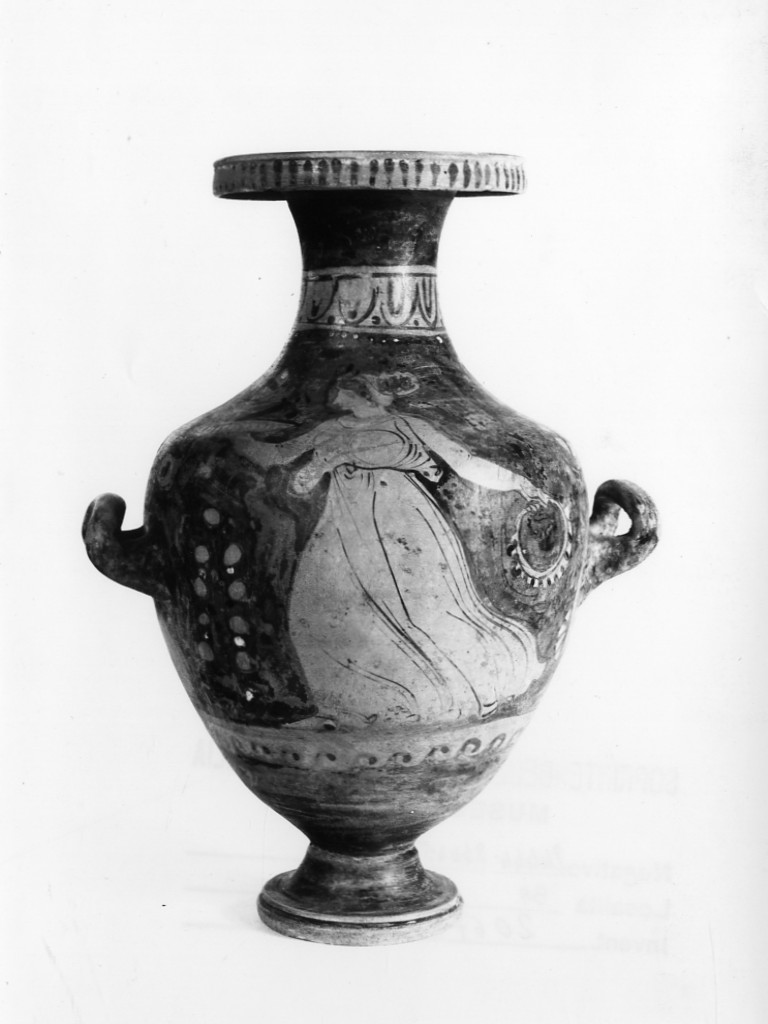 hydria - tardo apulo (fine sec. IV a.C)