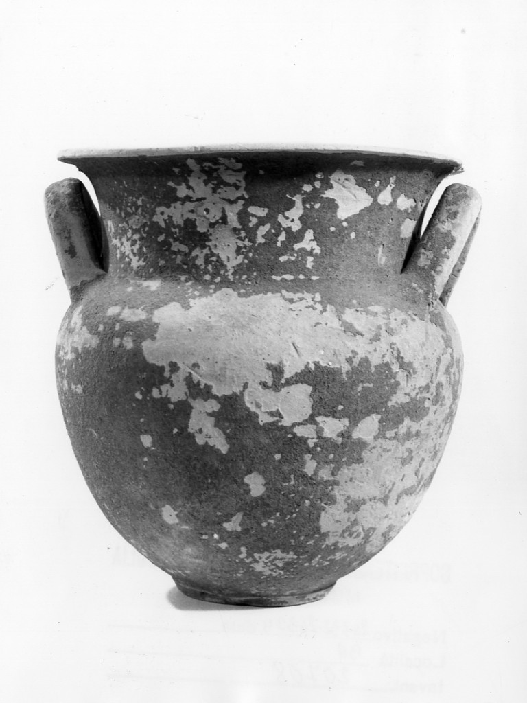 cratere - fabbrica indigena (metà sec. IV a.C)