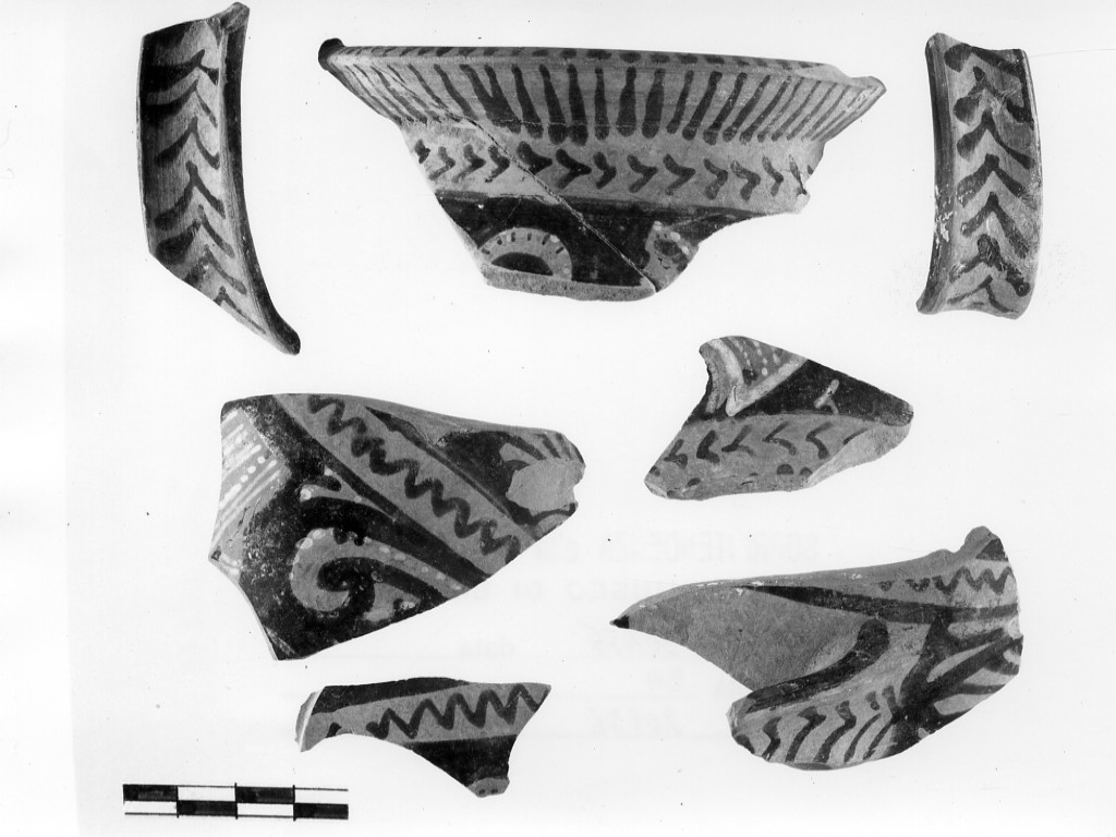 kantharos - tardo apulo (ultimo quarto sec. IV a.C)