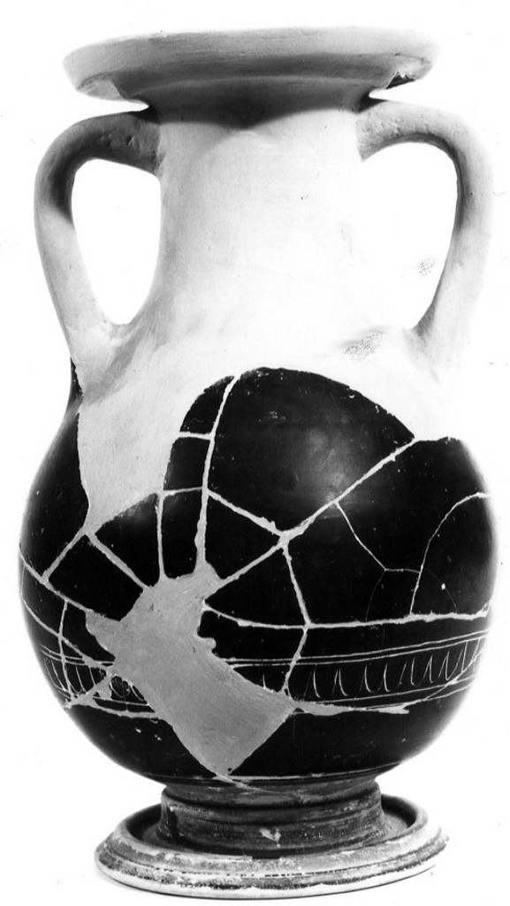 pelike - ceramica tipo Gnathia (seconda metà sec. IV a.C)