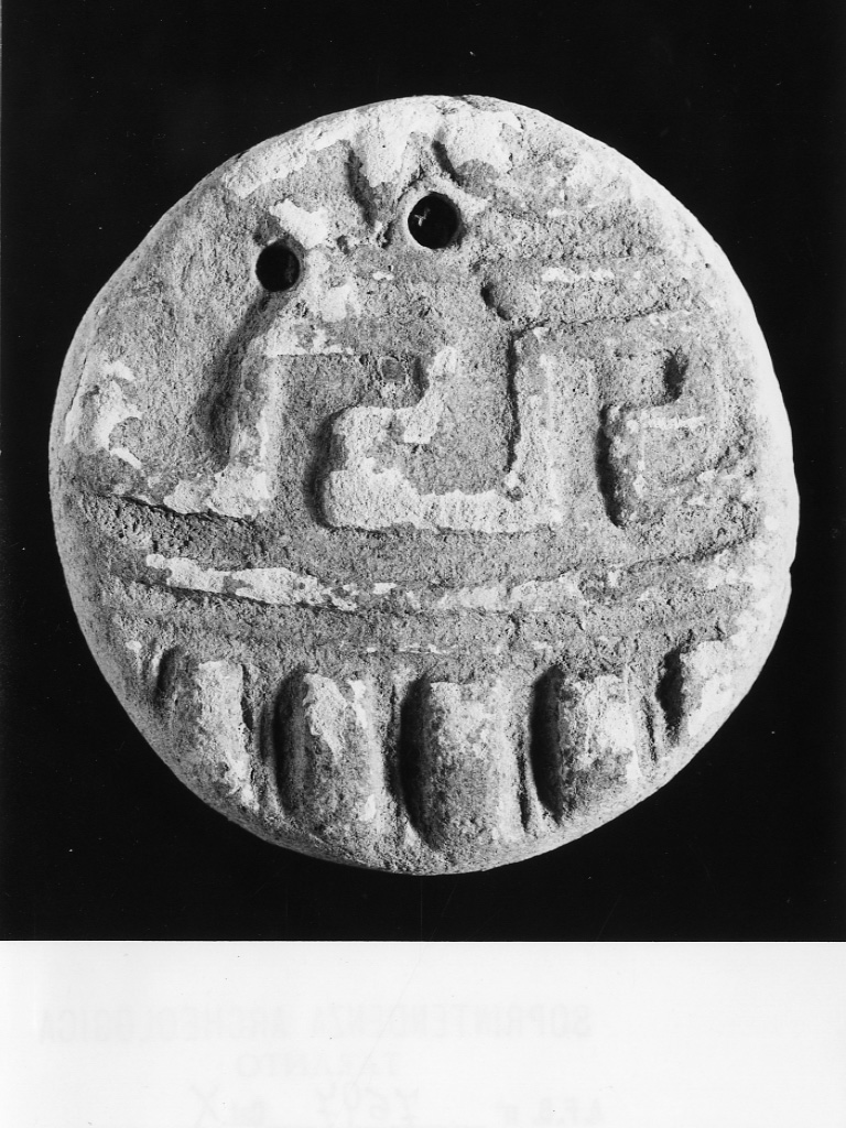 oscillum - fabbrica tarantina (secc. IV a.C.-III a.C)