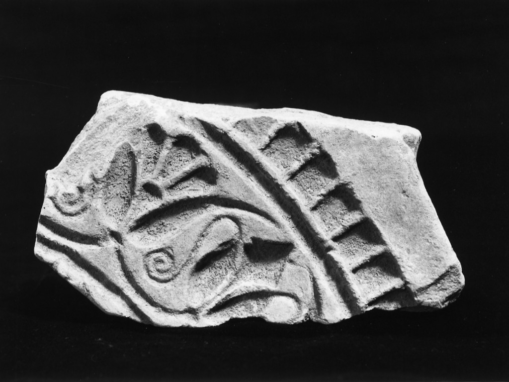 matrice per disco votivo - fabbrica tarantina (sec. IV a.C)