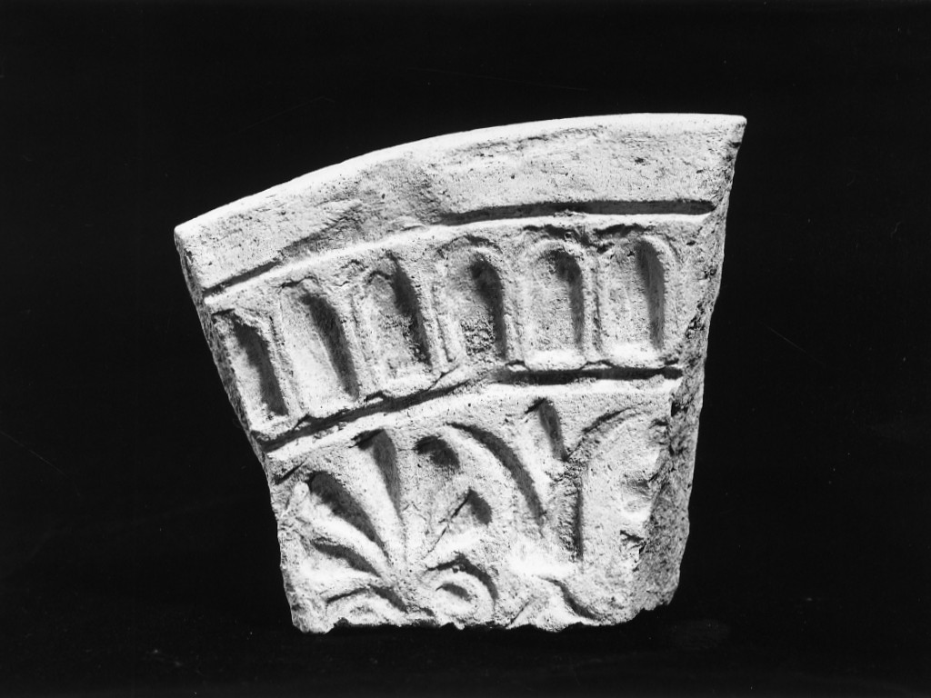 matrice per disco votivo - fabbrica tarantina (sec. IV a.C)