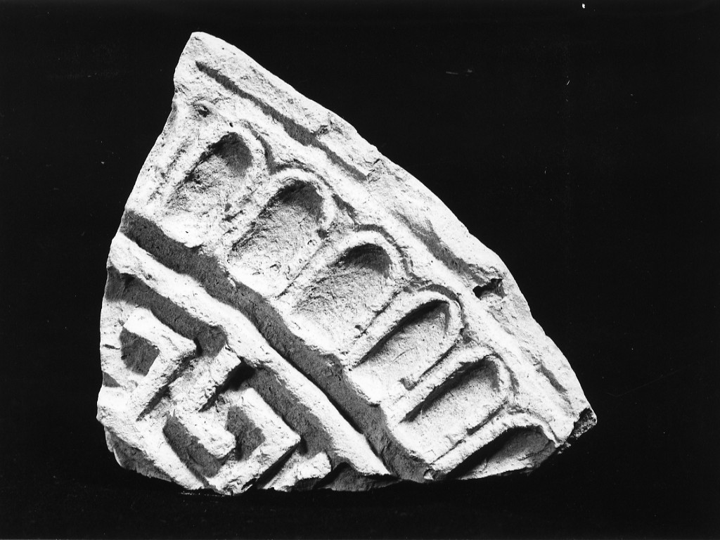 matrice per disco votivo - fabbrica tarantina (sec. IV a.C)