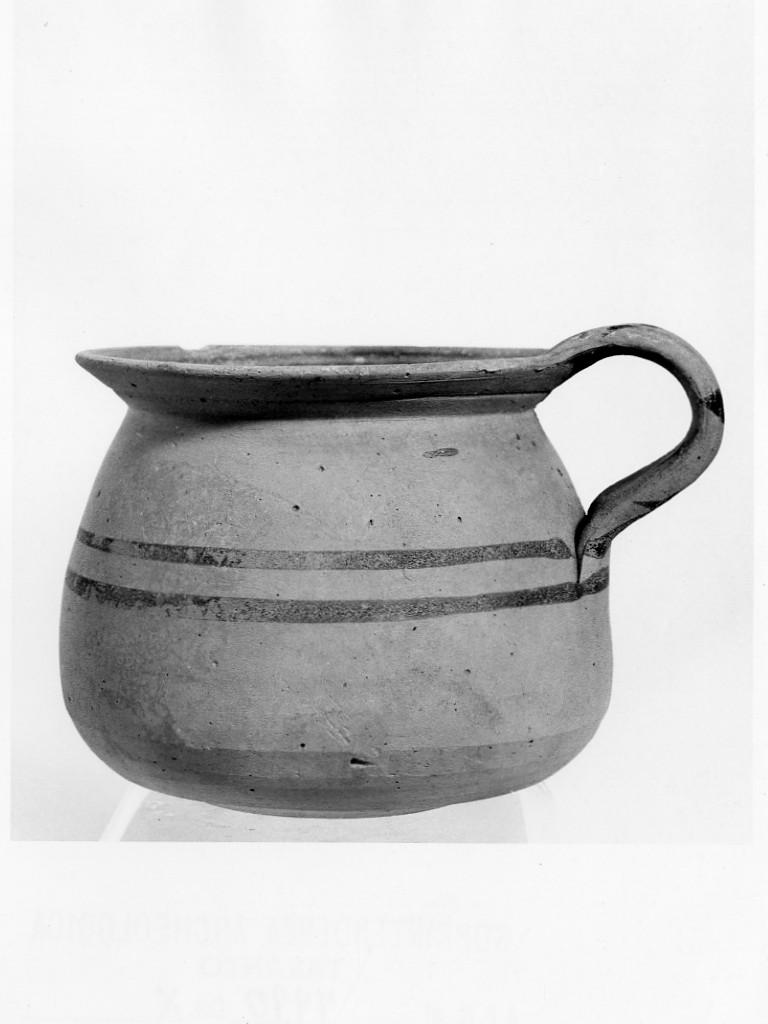 brocca - fabbrica peuceta (metà/ inizio secc. VI a.C.-III a.C)