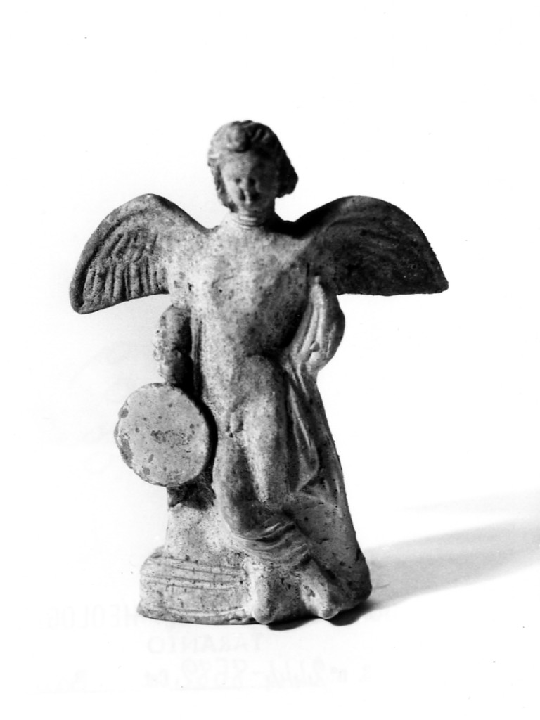 statuetta maschile - fabbrica italiota (secc. IV - III a.C)