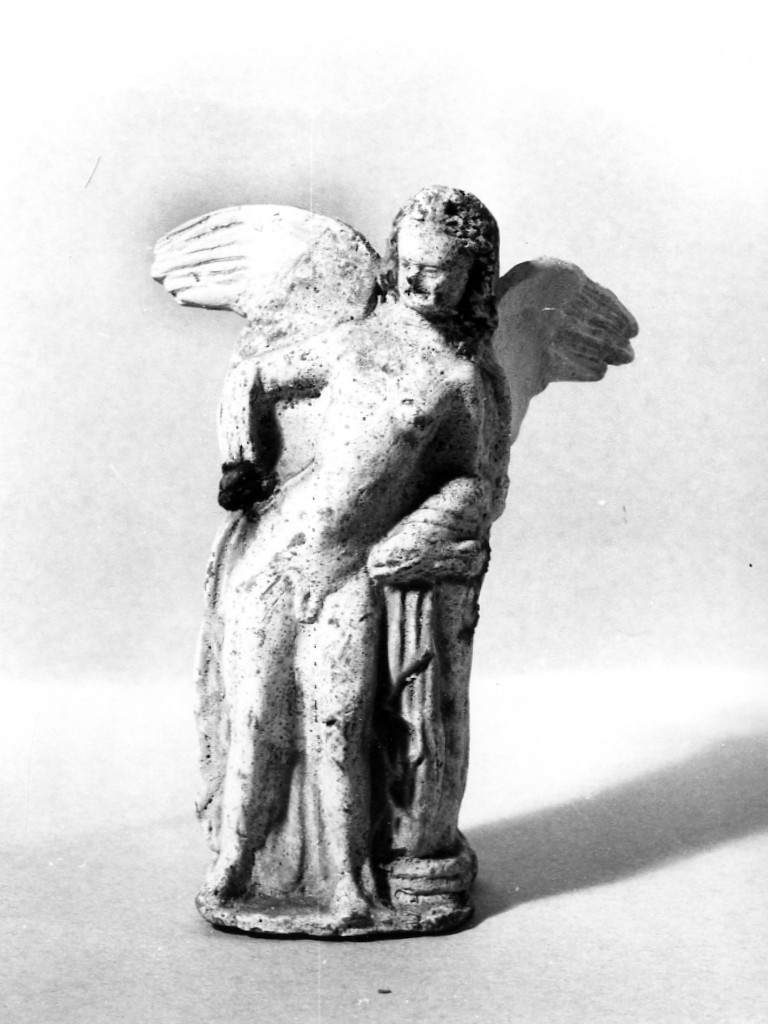 statuetta maschile - fabbrica italiota (secc. IV - III a.C)