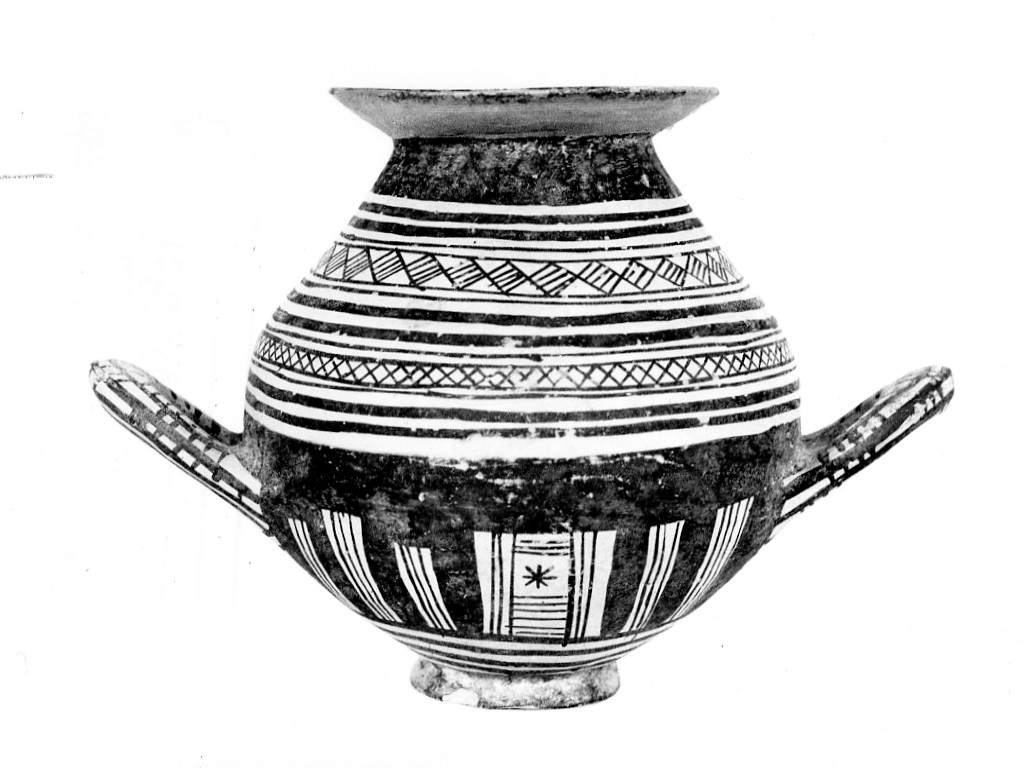 olla - fabbrica peucezia (secc. VII - VI a.C)