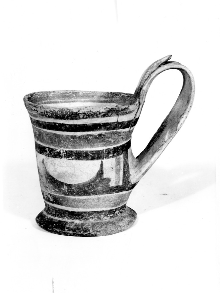 boccale - subgeometrico daunio II (secc. VI - V a.C)