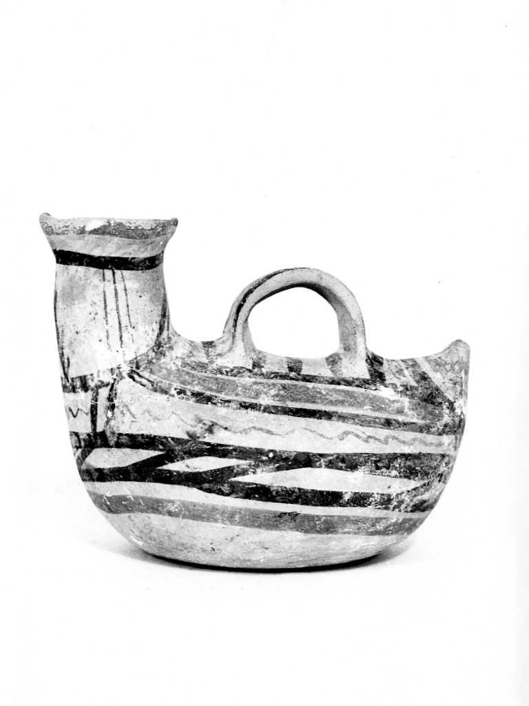 askos - subgeometrico daunio II (secc. VI - V a.C)