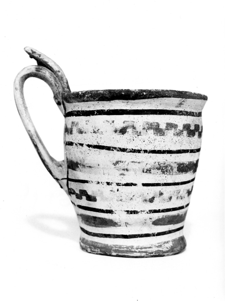 bicchiere - subgeometrico daunio II (secc. VI - V a.C)