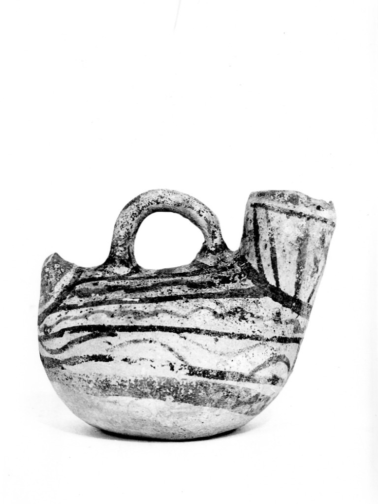 askos - subgeometrico daunio II (secc. VI - V a.C)