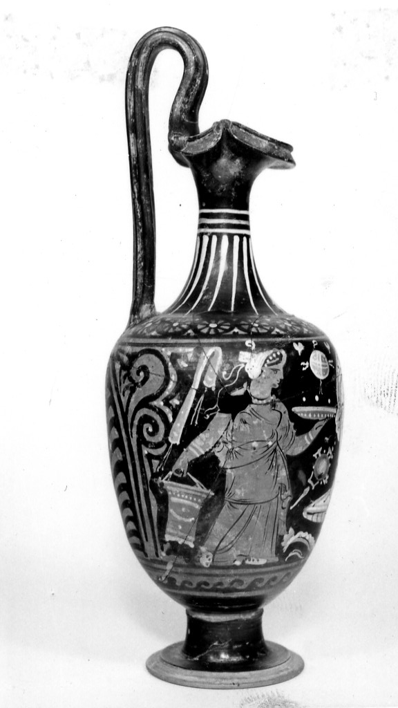 prochoe - tardo apulo (ultimo quarto sec. IV a.C)