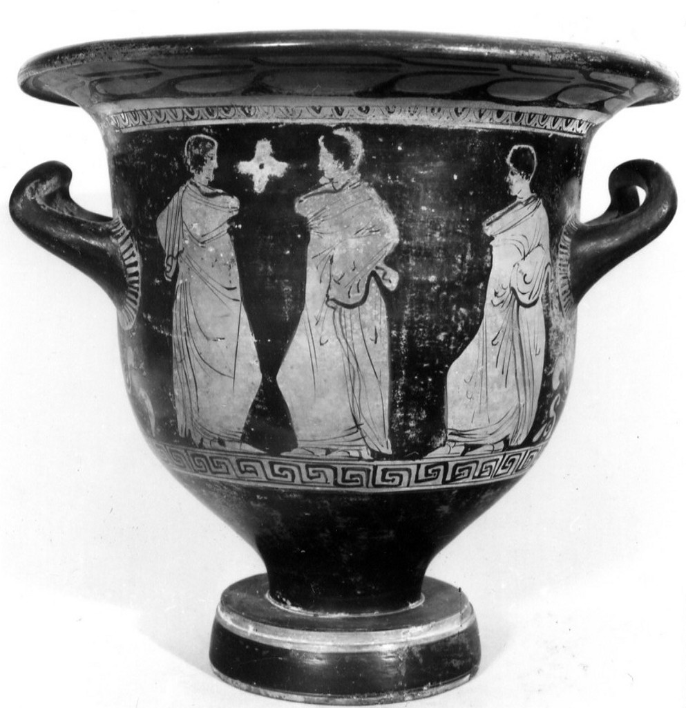 cratere a campana - medio apulo (secondo quarto sec. IV a.C)