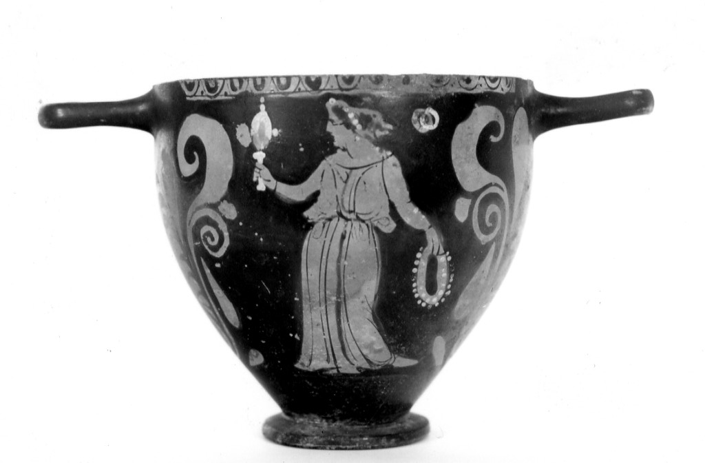 skyphos - medio apulo (360 - 355 a.C)