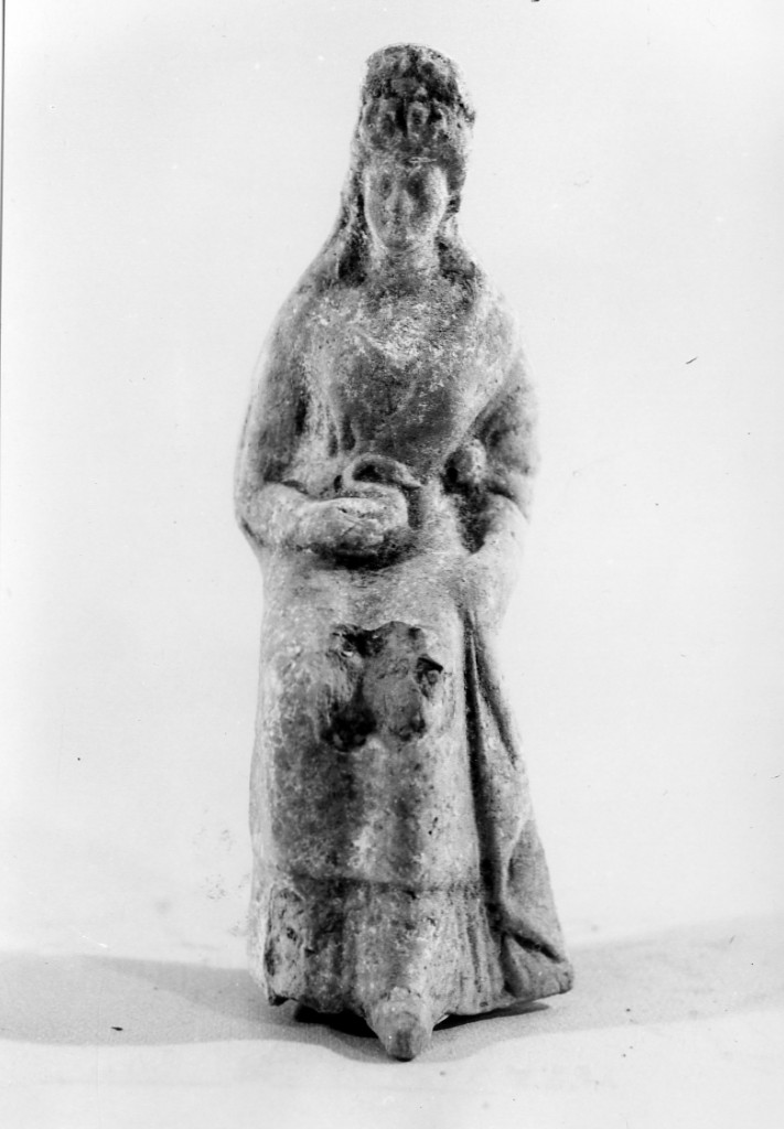 statuetta femminile - fabbrica italiota (sec. IV a.C)