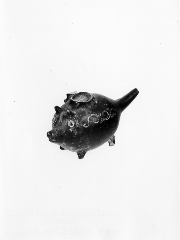 askos - ceramica tipo Gnathia (prima metà sec. III a.C)