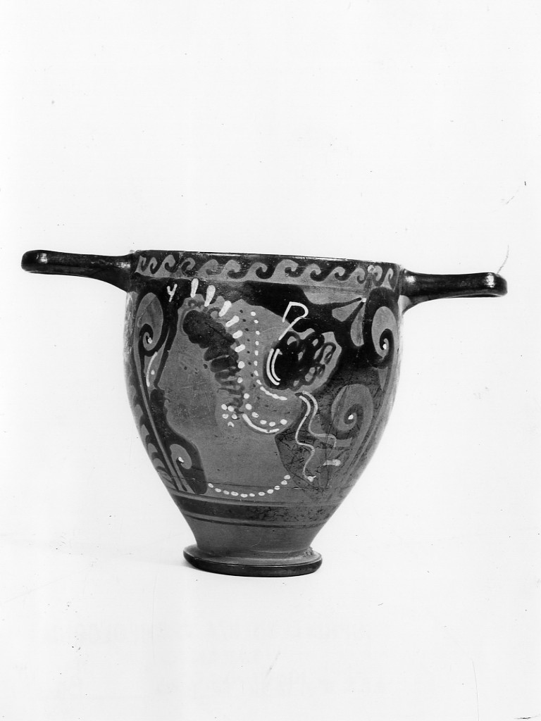 skyphos - Tardo Apulo (sec. IV a.C)