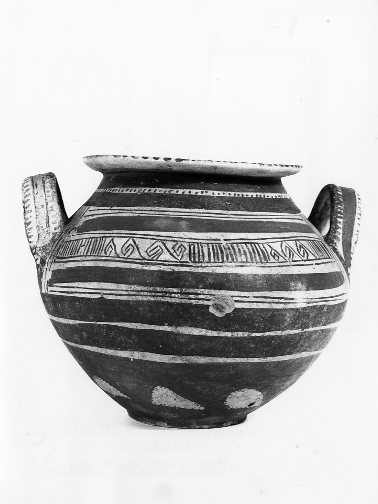 olla - fabbrica peuceta (sec. VI a.C)