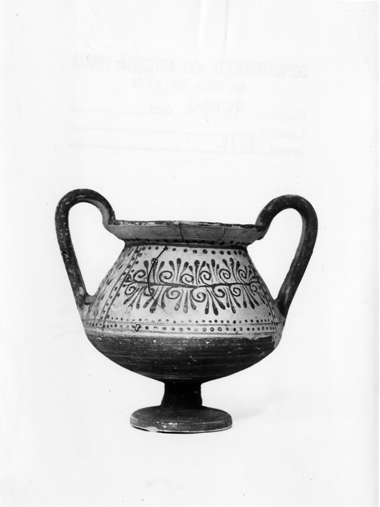 craterisco - fabbrica peuceta (secc. V-IV a.C)