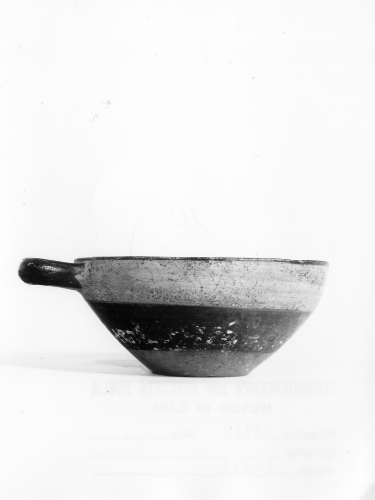 coppetta - fabbrica italiota (fine/ inizio secc. VI-V a.C)