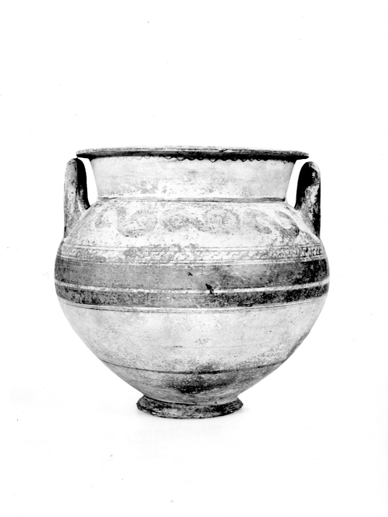 cratere - fabbrica peucezia (secc. VI-V a.C)