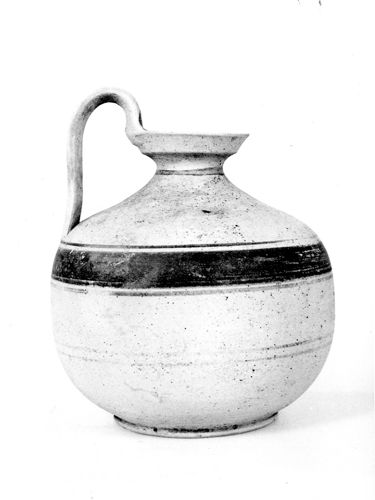 lekythos aryballica - fabbrica peucezia (secc. VI-V a.C)