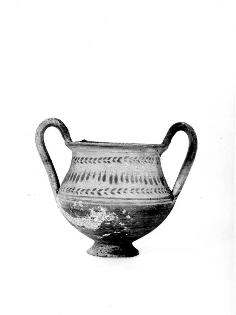 kantharos - fabbrica peucezia (sec. V a.C)